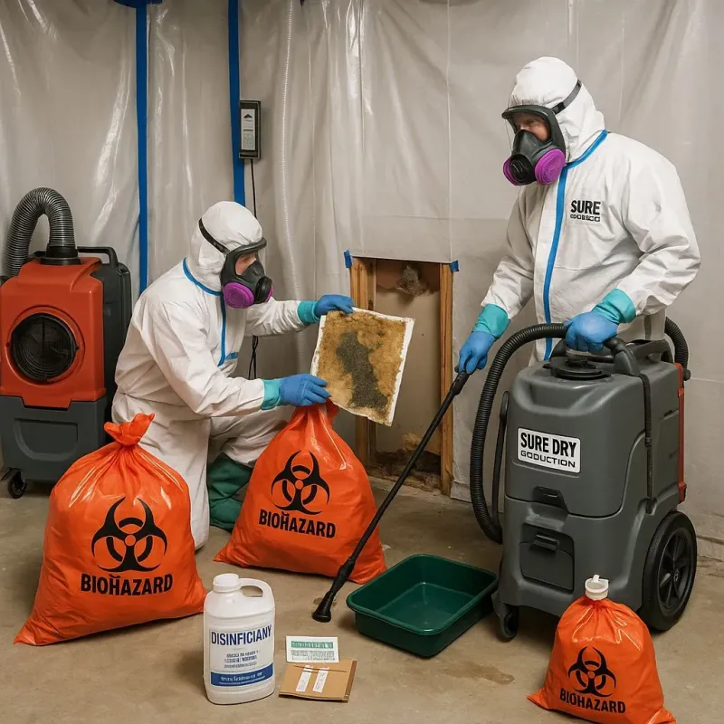 Contaminated Water Handling Protocols process in North English, IA