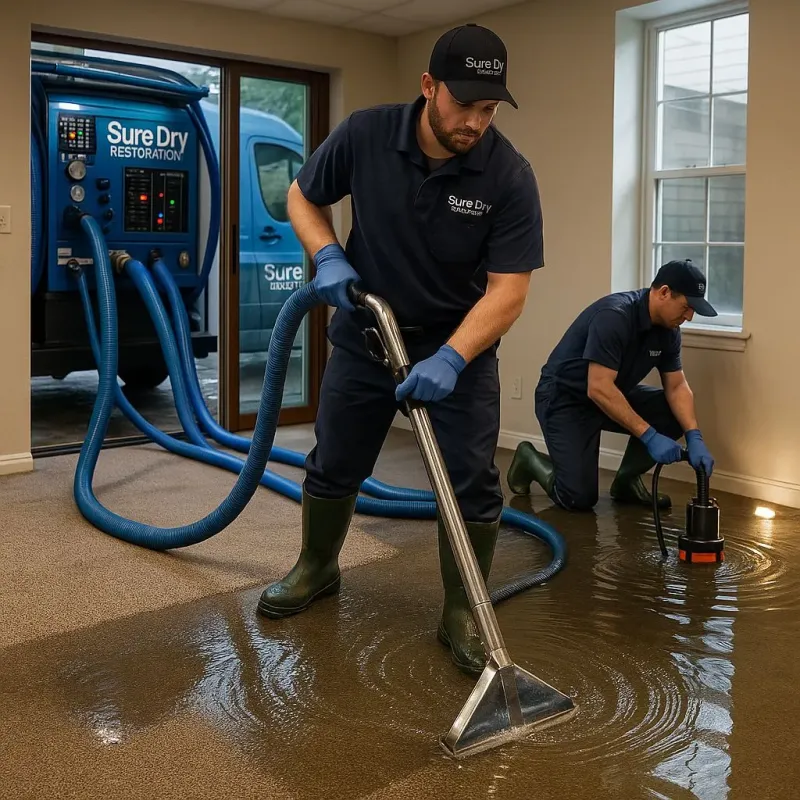 Water Extraction and Removal process in North English, IA